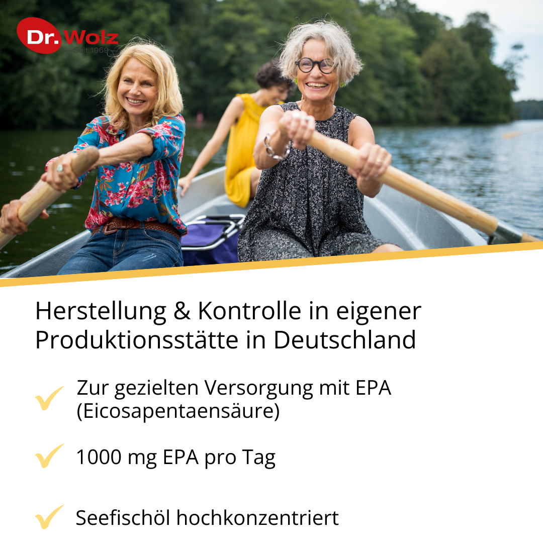 Dr. Wolz EPA 1000 mg - 60 Kapseln mit Vitamin E zur gezielten Versorgung mit EPA image 3