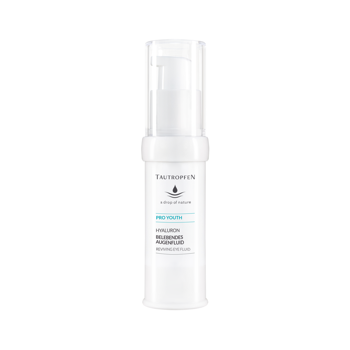 Belebendes Anti-Falten Augenfluid mit Hyaluron - Tautropfen - 15 ml image 0