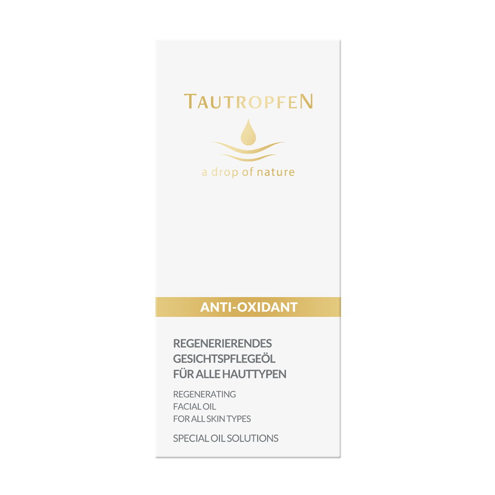 Regenerierendes Gesichtspflegeöl mit antioxidativer Wirkung - Tautropfen - 35 ml image 1