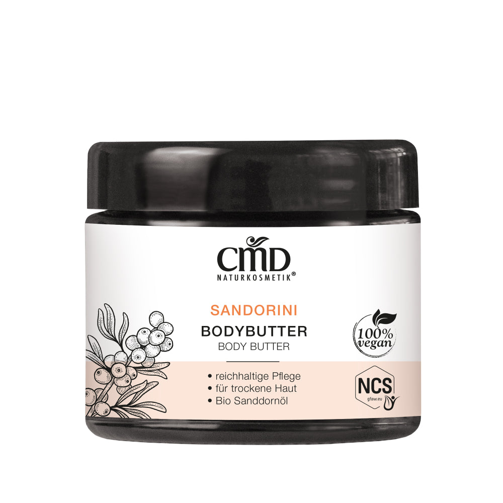 Sandorini Bodybutter mit BIO-Sanddornöl 100ml (CMD Naturkosmetik®) image 0
