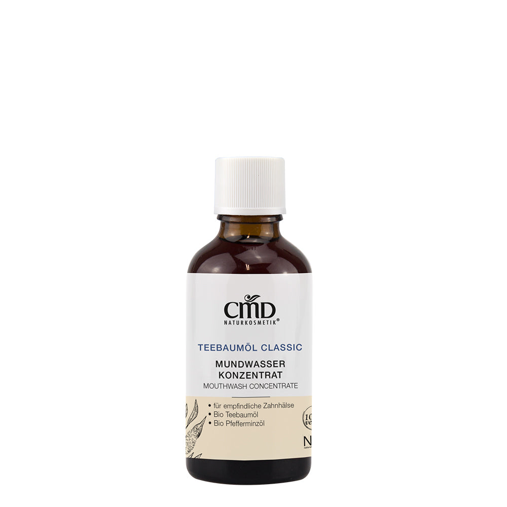 Teebaumöl Classic Mundwasser Konzentrat 50ml (CMD Naturkosmetik®) image 0