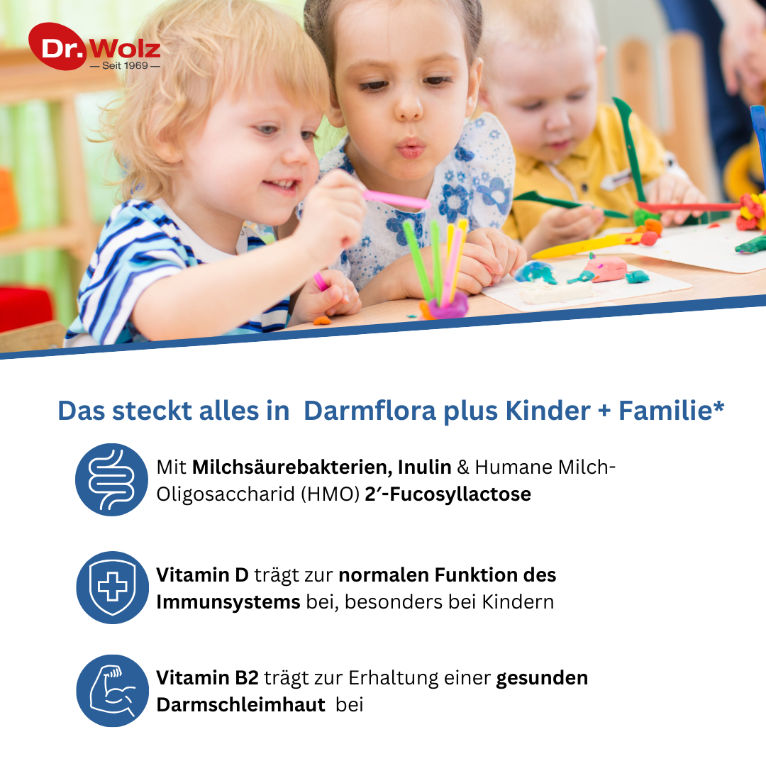 Dr. Wolz Darmflora plus Kinder + Familie - Komplex für Kinder & Erwachsene image 3