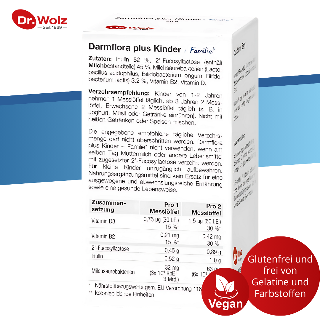 Dr. Wolz Darmflora plus Kinder + Familie - Komplex für Kinder & Erwachsene image 6