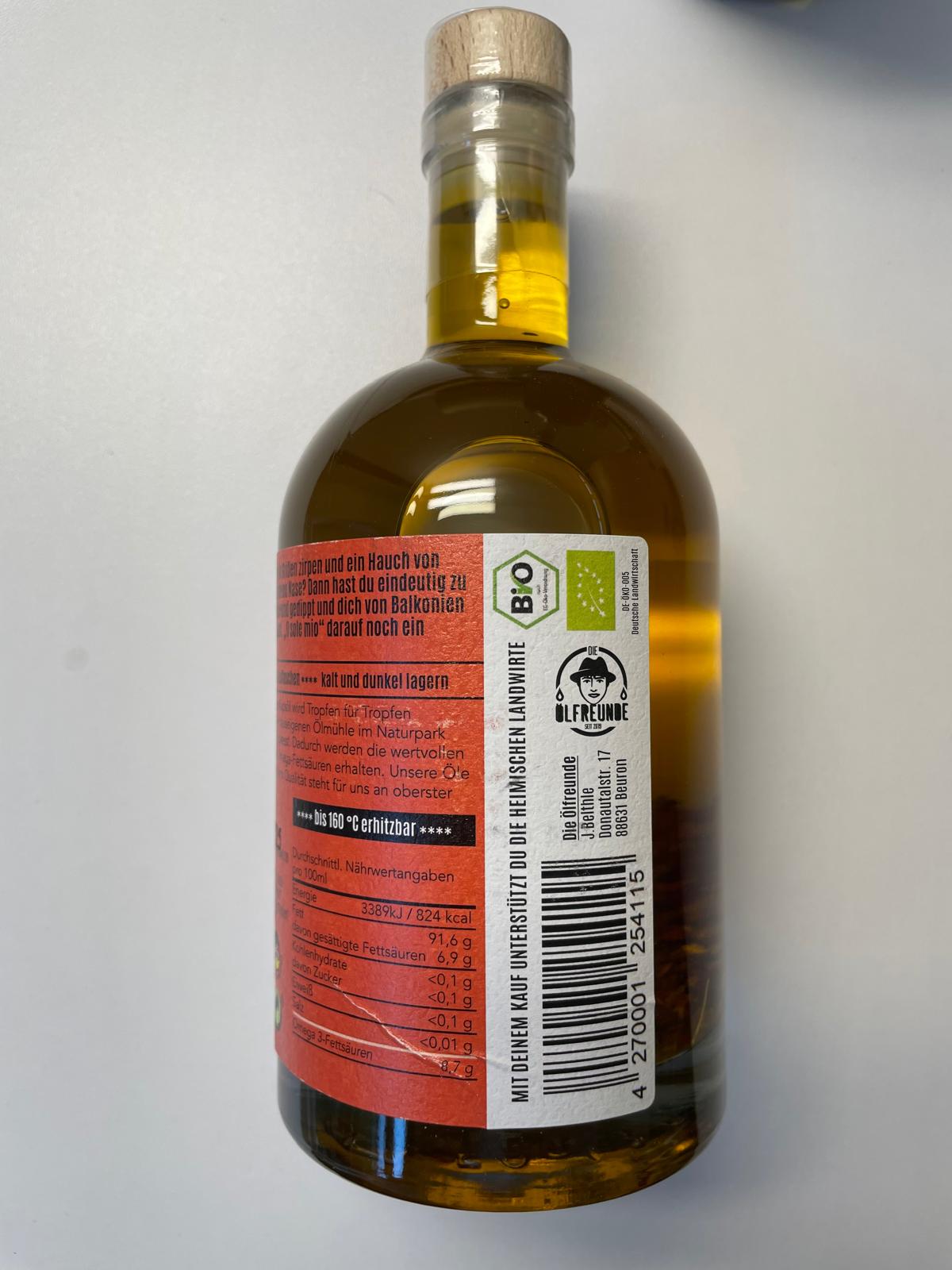 Bruschettafreund - BIO Rapsöl mit Bruschetta Gewürzen - Die Ölfreunde - 500ml image 4