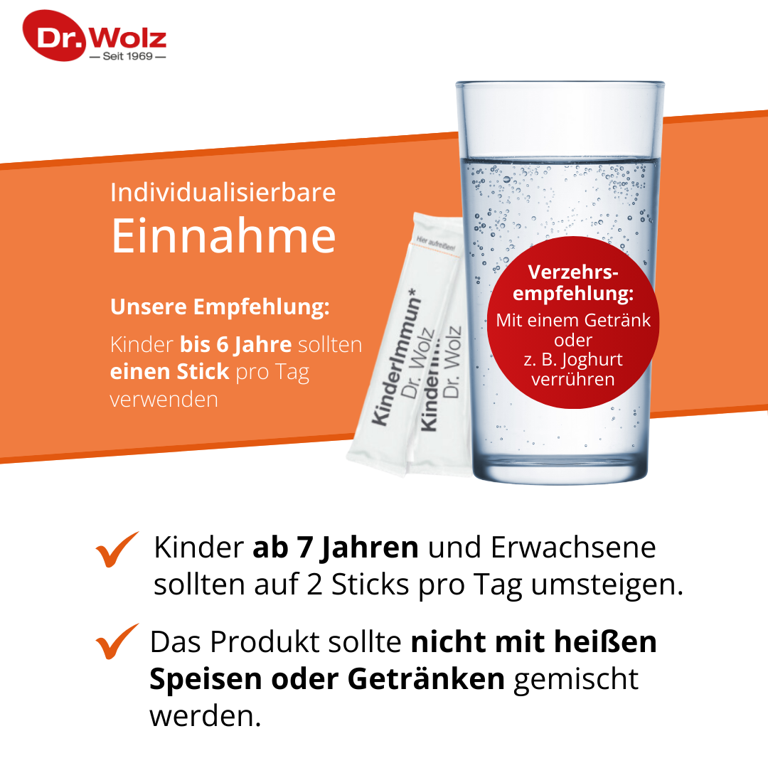 Dr. Wolz KinderImmun 30 Sticks - Aktivkomplex für Immunsystem & Wachstum image 7