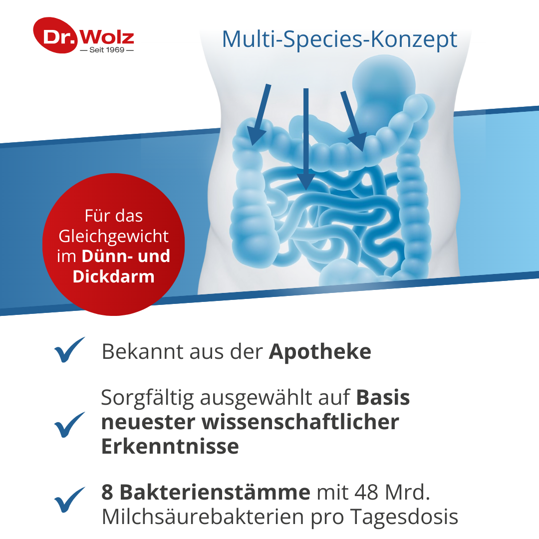 Dr. Wolz Darmflora plus select - 40 Kapseln zur Unterstützung der Darmflora image 3