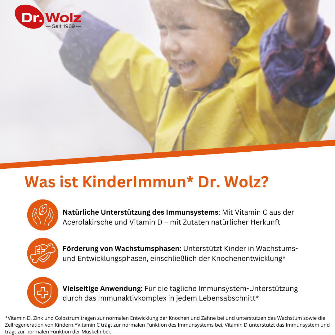 Dr. Wolz KinderImmun 30 Sticks - Aktivkomplex für Immunsystem & Wachstum image 5