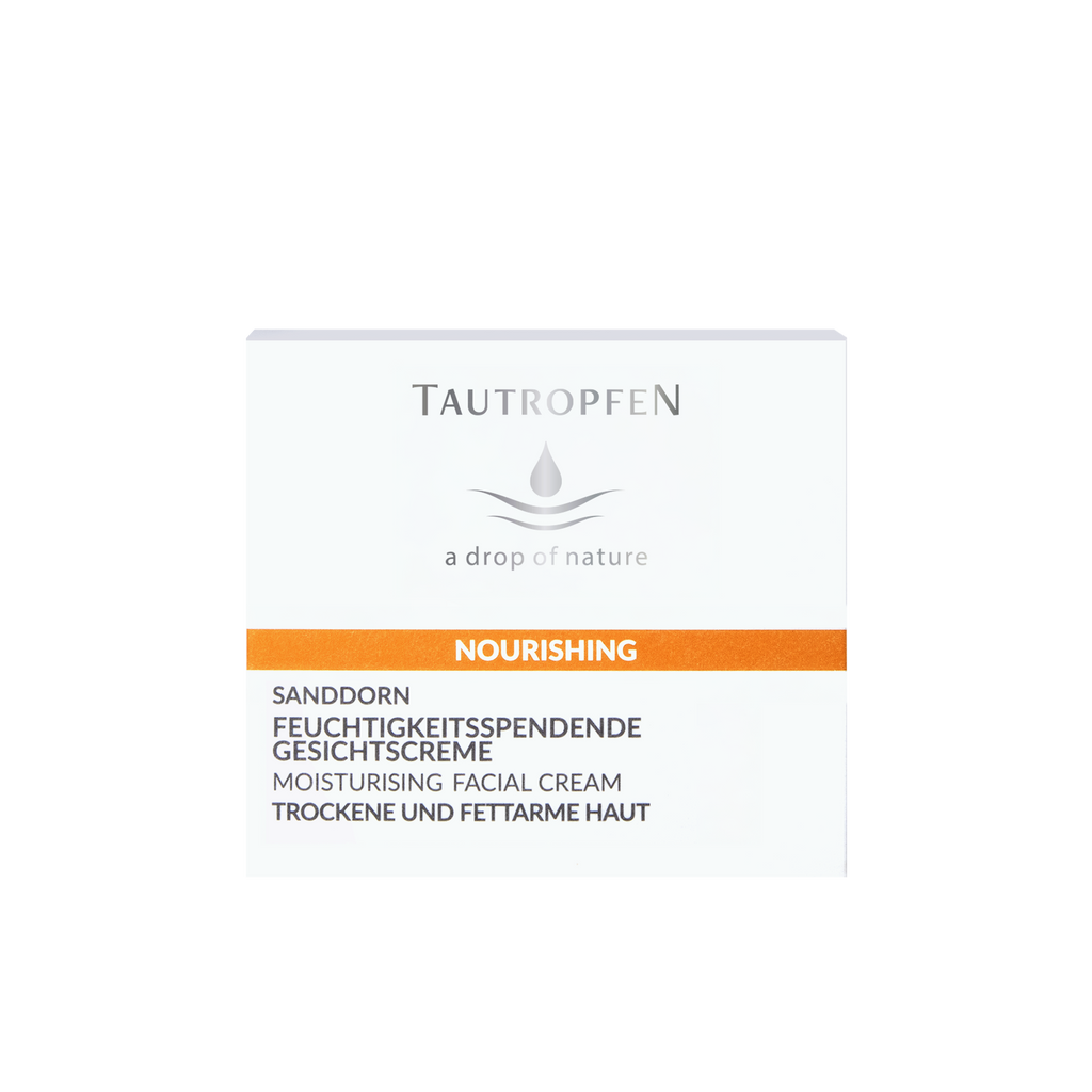 Feuchtigkeitsspendende Gesichtscreme mit Sanddorn - Tautropfen - 50 ml image 1