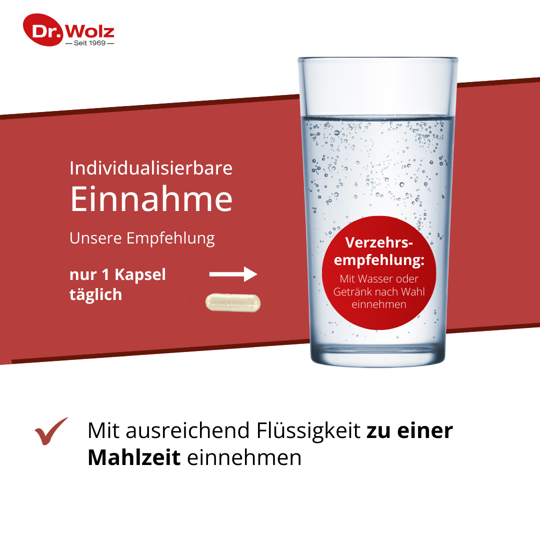 Dr. Wolz Cardio Protect Q10 - 40 Kapseln mit Q10, Vitaminen, Resveratrol und OPC image 5