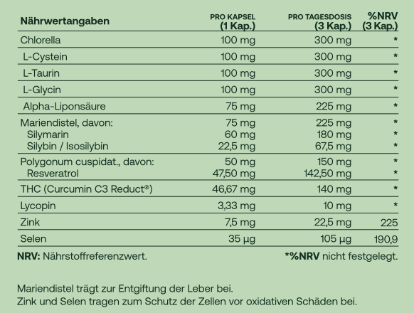 Active Detox - Natürliche Leberentgiftung - 60 Kapseln - Salengei™ image 4