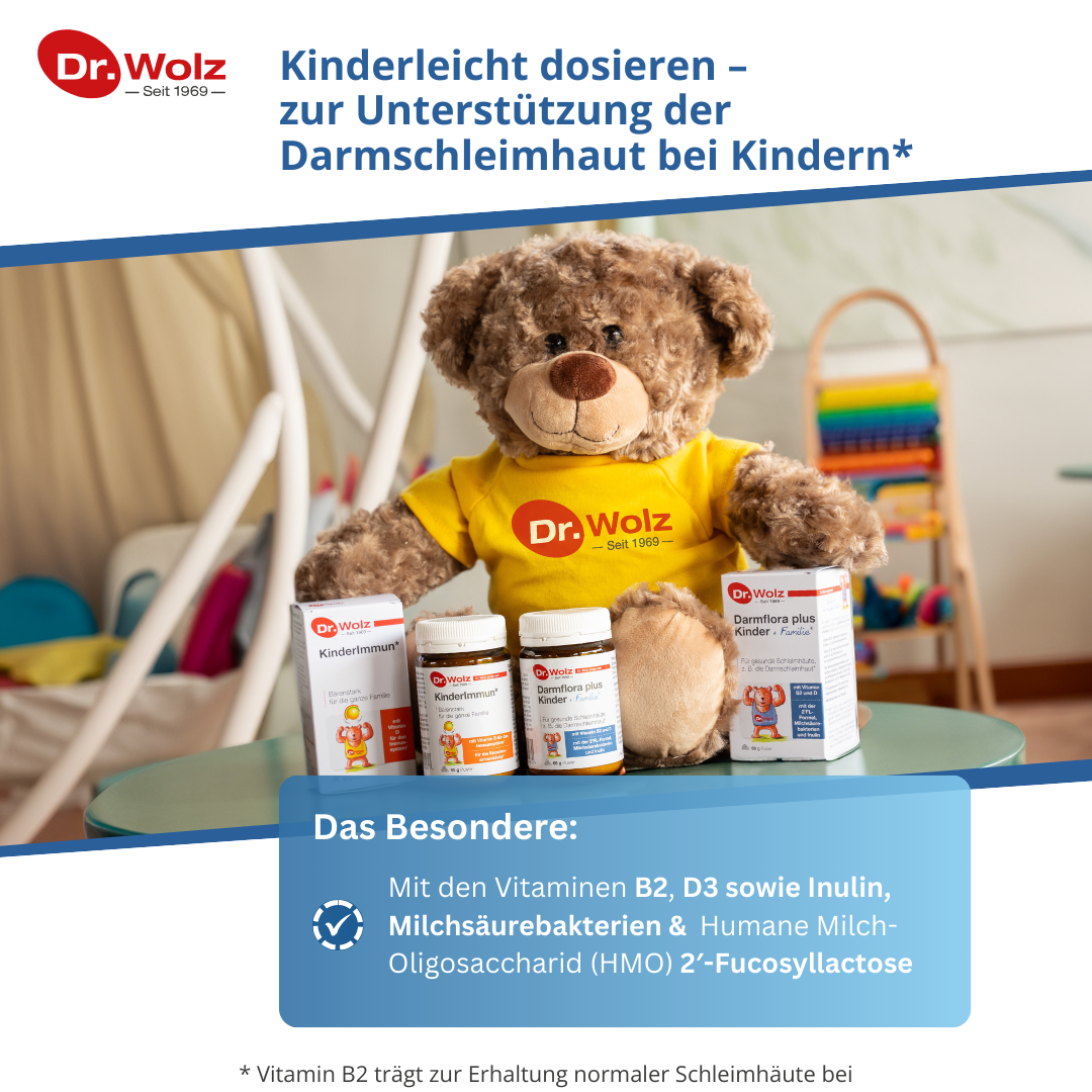 Dr. Wolz Darmflora plus Kinder + Familie - Komplex für Kinder & Erwachsene image 2