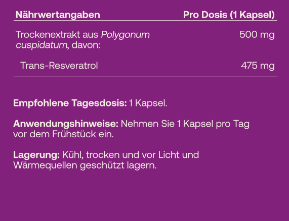 Active Resveratrol - Herzgesundheit und Menopause - 60 Kapseln - Salengei™ image 4