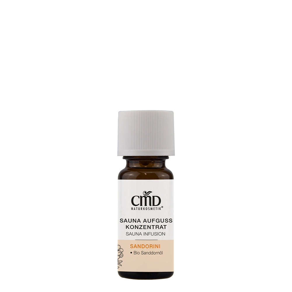 Sandorini Saunaaufguss-Konzentrat mit BIO-Sanddornöl 10ml (CMD Naturkosmetik®) image 0