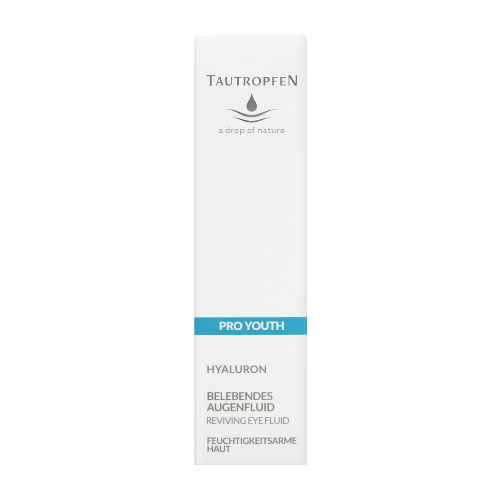 Belebendes Anti-Falten Augenfluid mit Hyaluron - Tautropfen - 15 ml image 1
