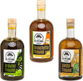 Ölfreunde 3er Vorteilspaket: Bruschetta, Pasta, Kräuter - 3 x 500 ml Würzöl image 0