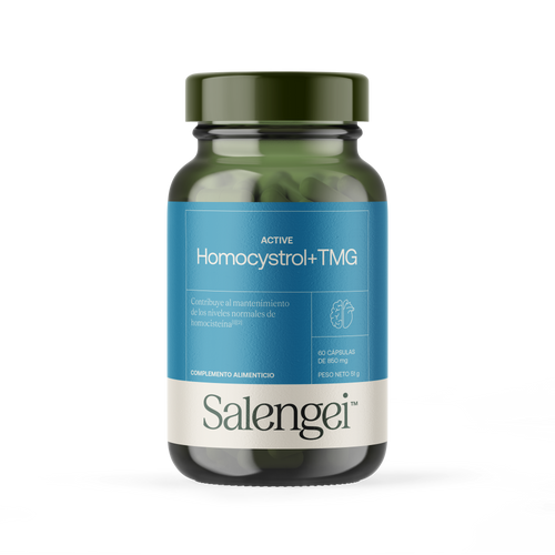 Active Homocystrol + TMG™ - Homocystein-Kontrolle - 60 Kapseln - Salengei™ image 0