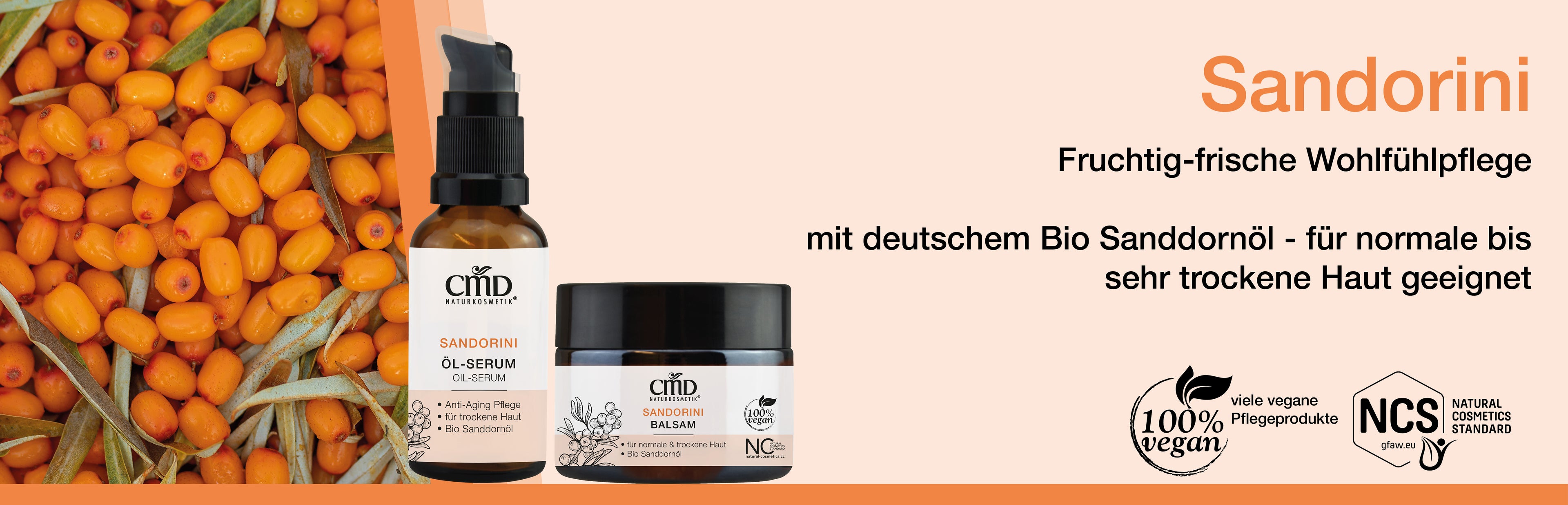 Sandorini Gesichtswasser 100ml (CMD Naturkosmetik®) image 2